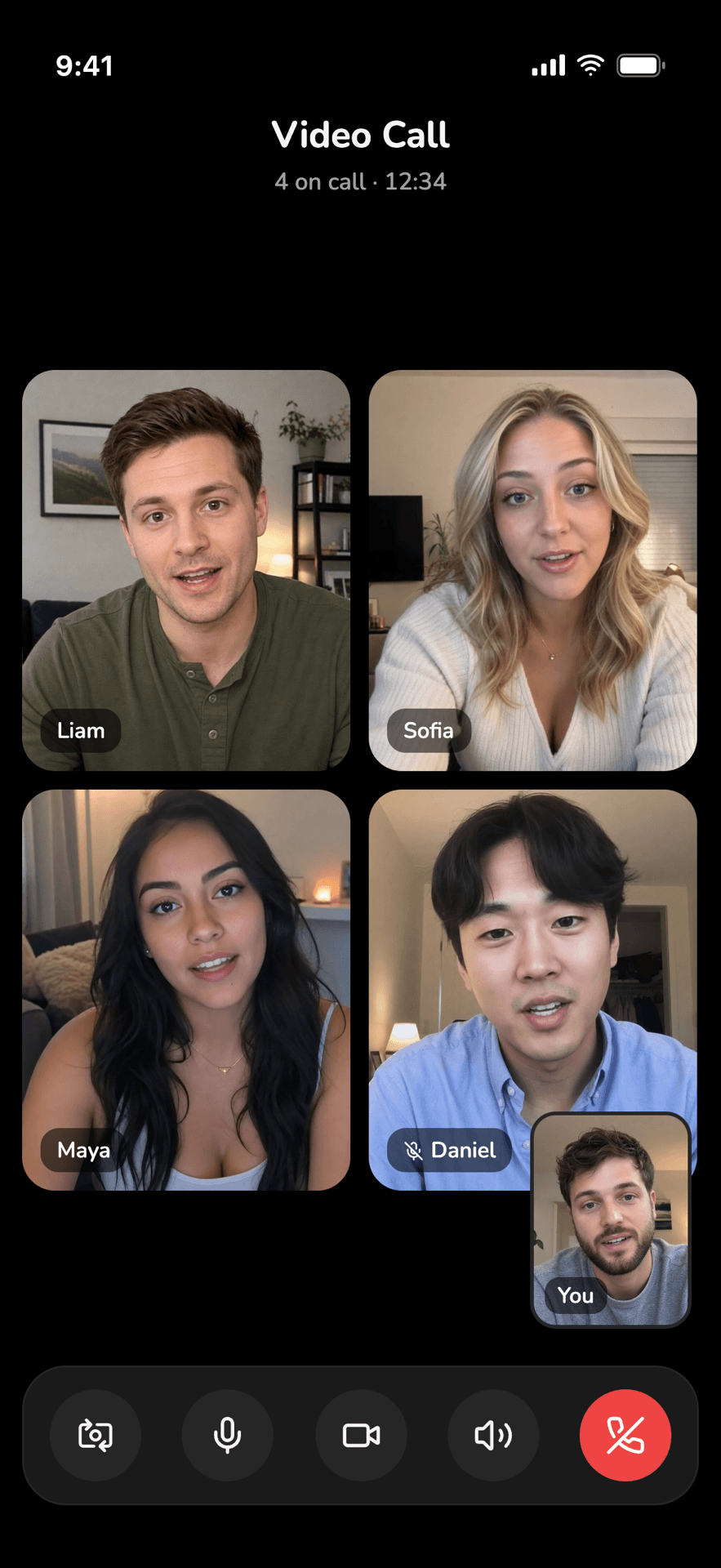 Group video call