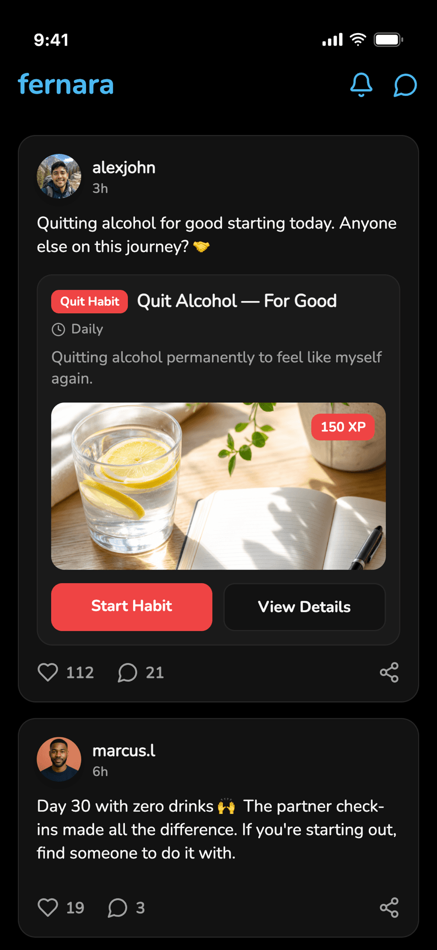 Social feed