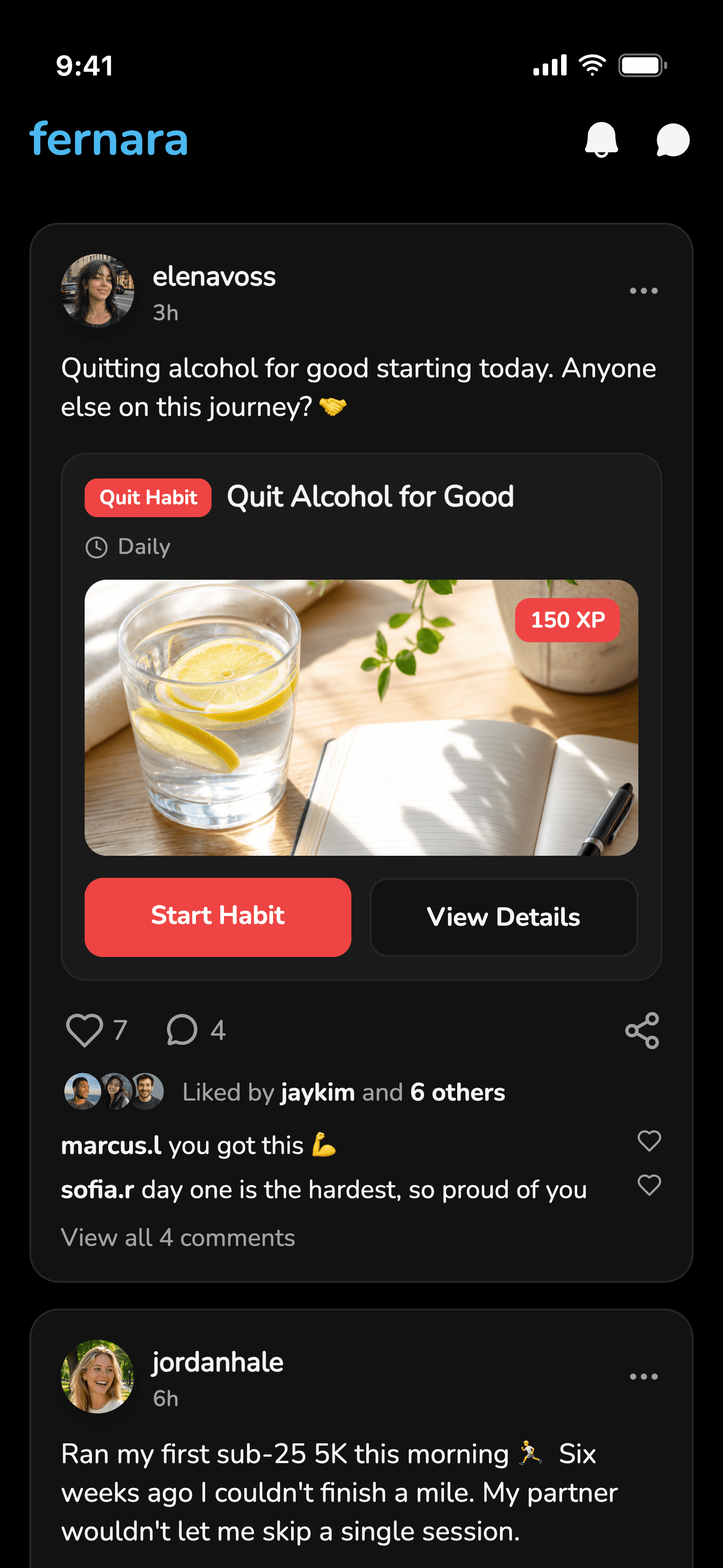 Social feed
