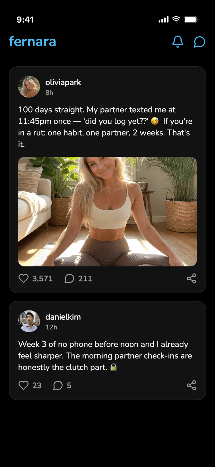 Social feed