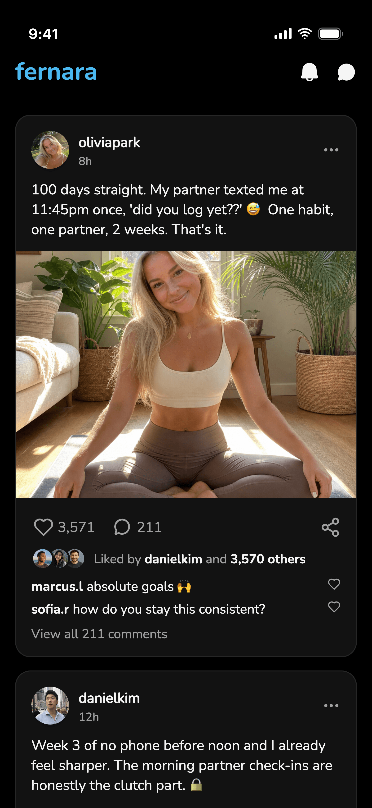 Social feed